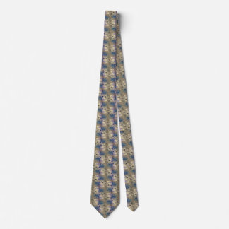 Surrealistisk turkisk katt porträtt ... Neck Tie Slips