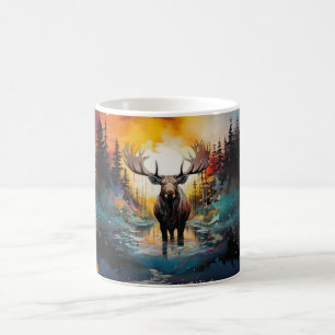 Surrealistiska älvor i Vatten Kaffemugg