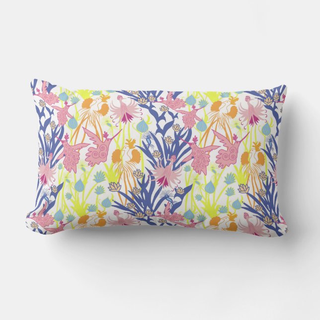 Surrealistiska Garden Lumbarkudde (Framsida)