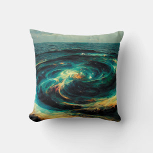 Surrealistiska konst   Galaxy of Ocean Kudde