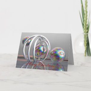 Surrealistiska Merry X-mas-kort Helgkort