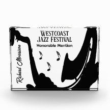 Surrealistiska saxofone Jazz Design Awards