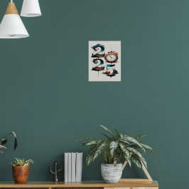 Surrealistiskt år poster