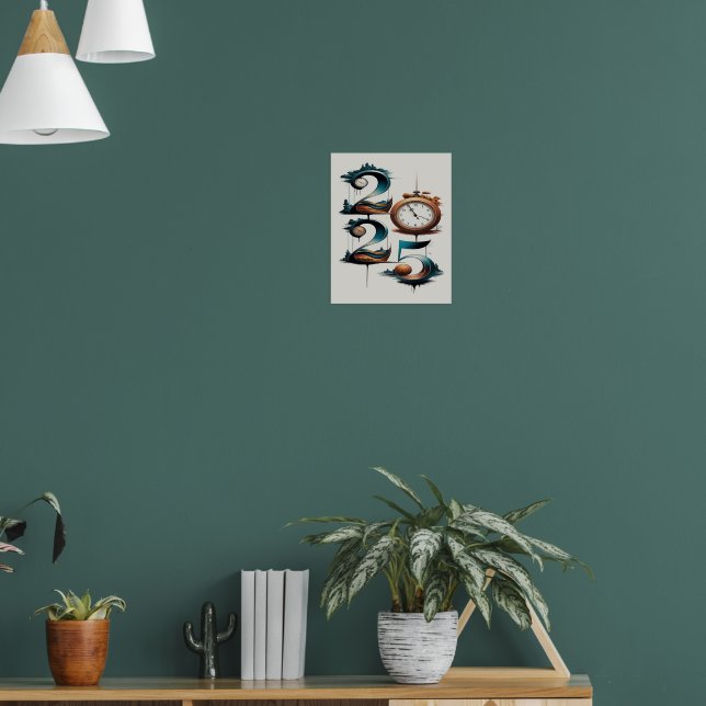 Surrealistiskt år poster (Vardagsrum 1)