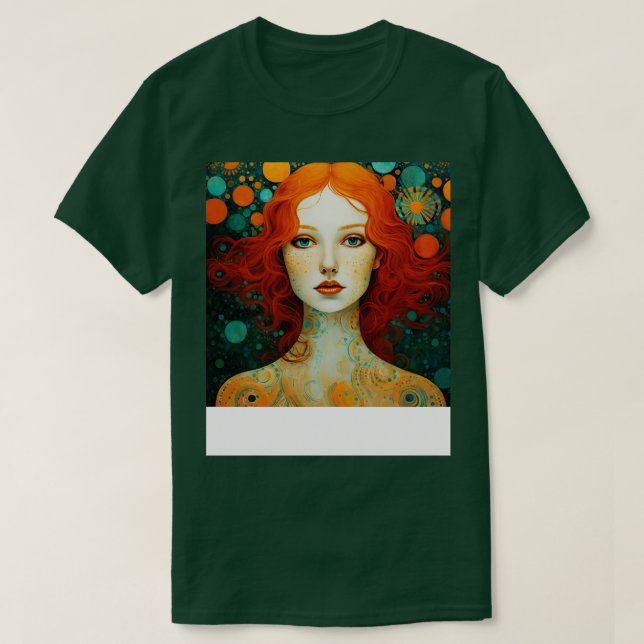 Surrealt Rödhårig 2 T Shirt (Design framsida)