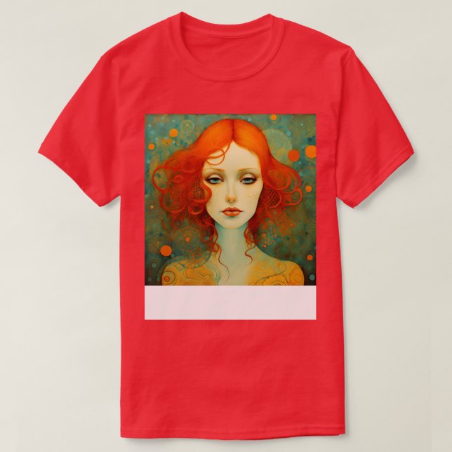Surrealt Rödhårig 3 T Shirt (Design framsida)