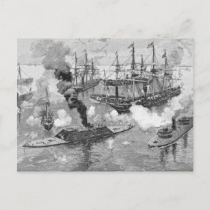 Surrender of the 'Tennessee', Battle of Mobile Vykort
