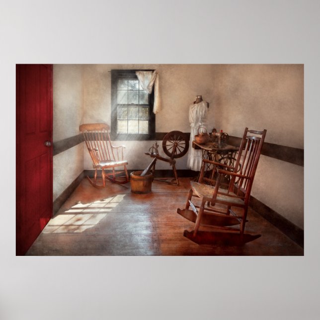 Surrningsrum - mormors sytrum poster (Framsidan)