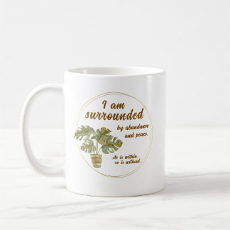 Surrounded by Abundance and Peace Coffee Cup Kaffemugg