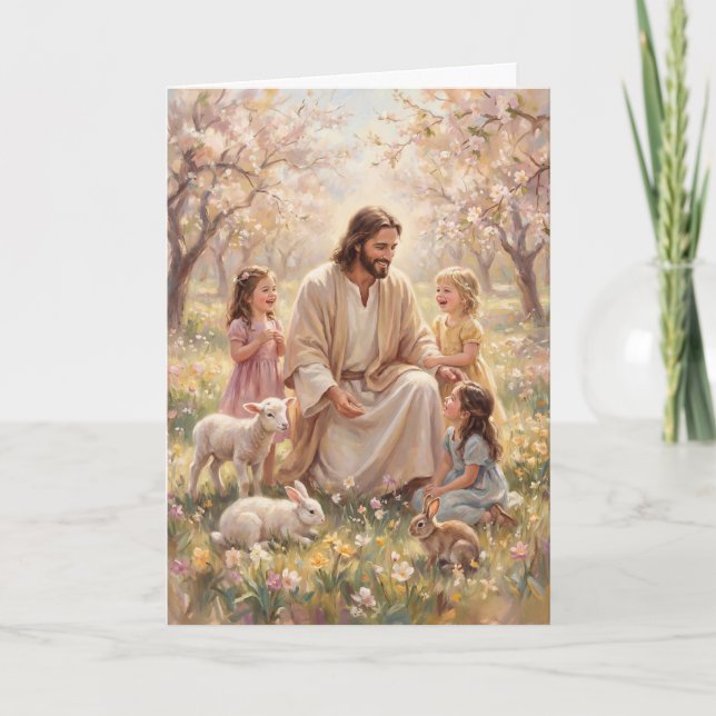 Surrounded by Love Easter Card Kort (Framsida)