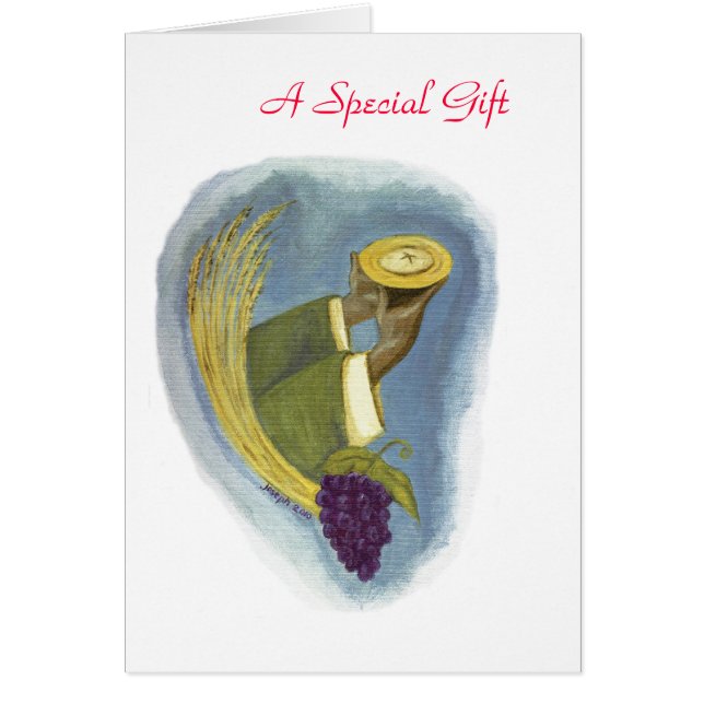 Sursum Corda samlas avsiktkortet Hälsningskort (Framsidan)