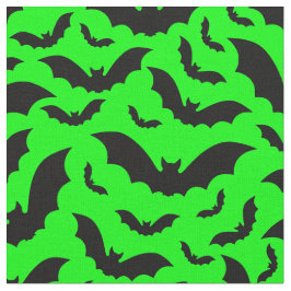 surt grön halloween vampyr fladdermöss gotisk tyg