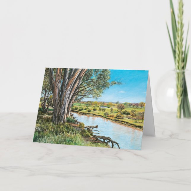 "Surveing a Sunlit Plain" - Tack Kort (Framsida)