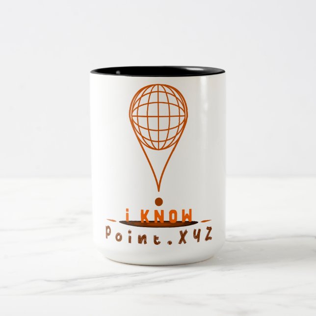Surveyor/Geomatician Mugs  Två-Tonad Mugg (Center)