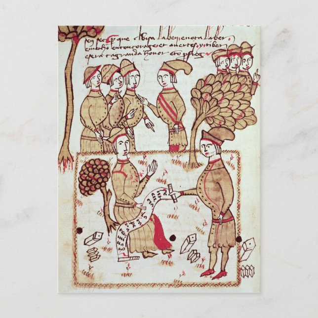 Surveyor with his Workers Vykort (Framsida)