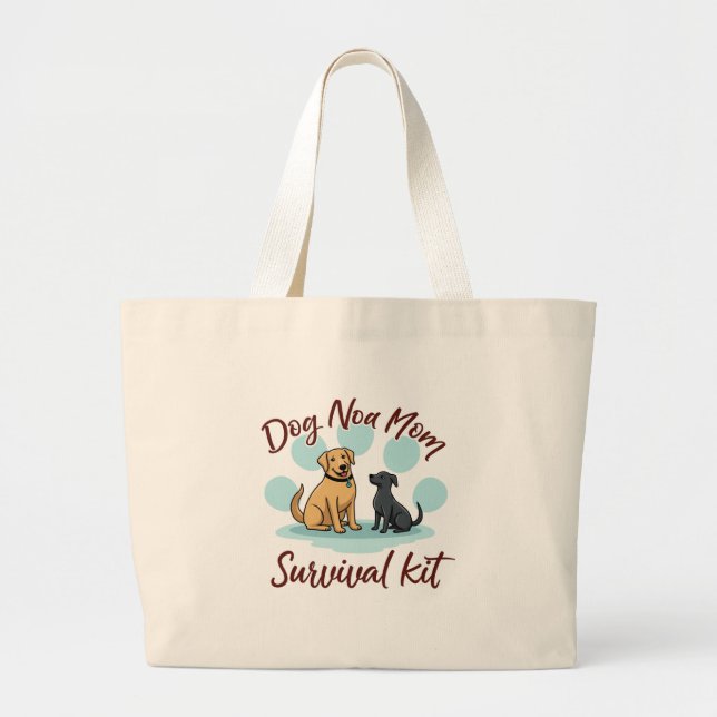Survival Kit Tote Jumbo Tygkasse (Framsidan)