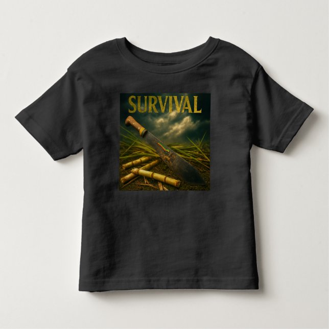 Survival T Shirt (Framsida)