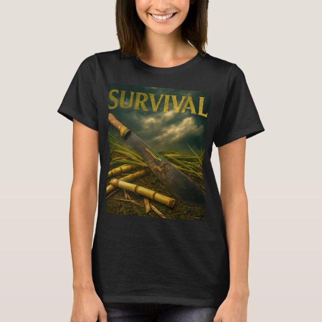 Survival Women's T Shirt (Framsida)