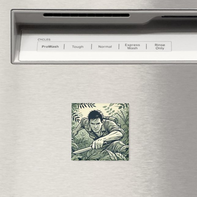 Survivalist Spirit Magnet (In Situ (Dishwasher))