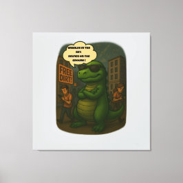 Surviving 2025: Dino Style Canvastryck