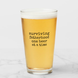 Surviving fatherhood one beer at a time Beer Glass Glaskopp