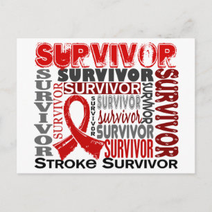 Survivor 10 Stroke Vykort