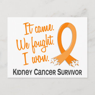 Survivor 11 Njurcancer Vykort