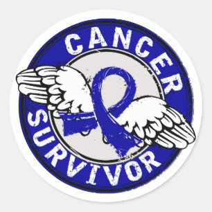 Survivor 14 Colon Cancer Runt Klistermärke