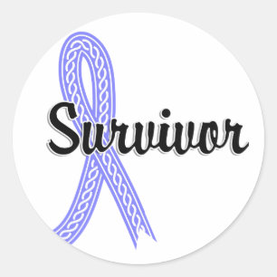 Survivor 17 Prostatacancer Runt Klistermärke