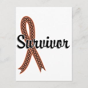 Survivor 17 Uterine Cancer Vykort