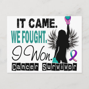 Survivor 22 Thyroidcancer Vykort