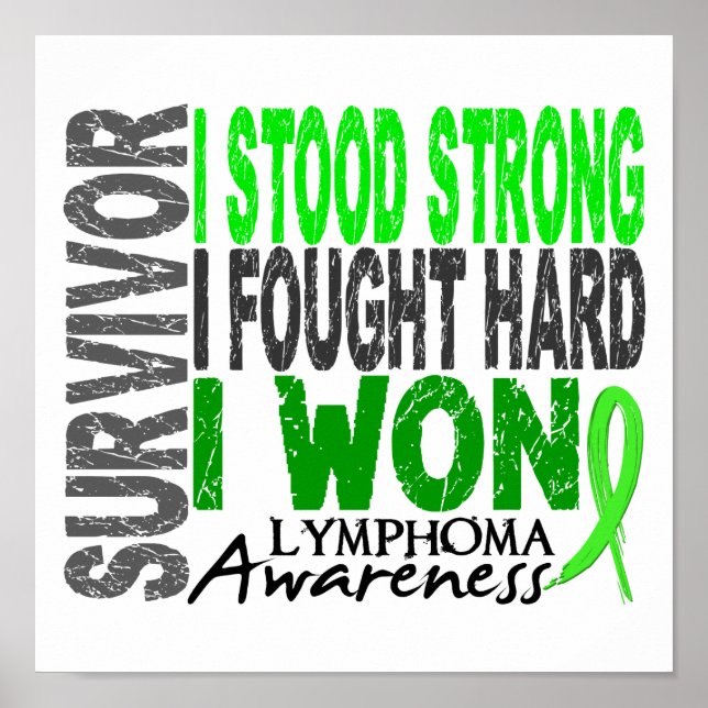 Survivor 4 Lymphoma Poster (Framsidan)