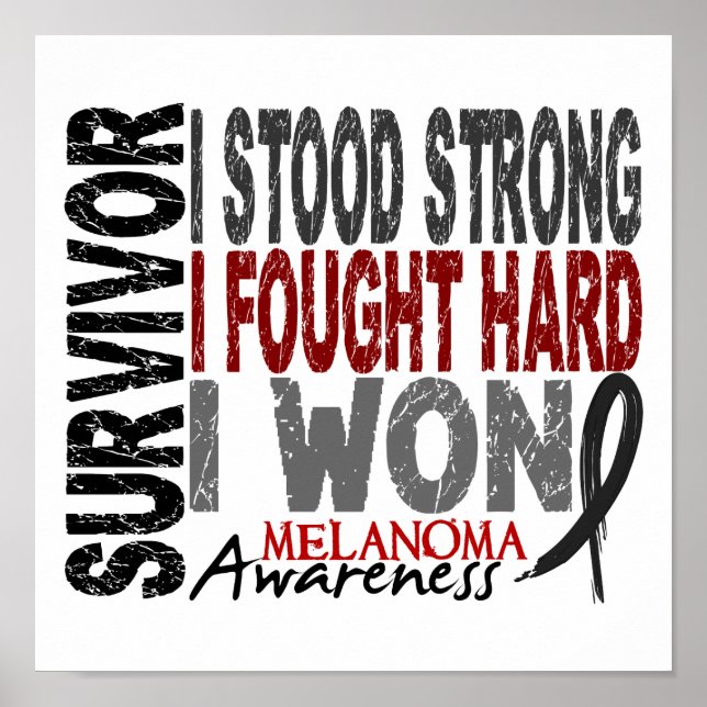 Survivor 4 Melanoma Poster (Framsidan)