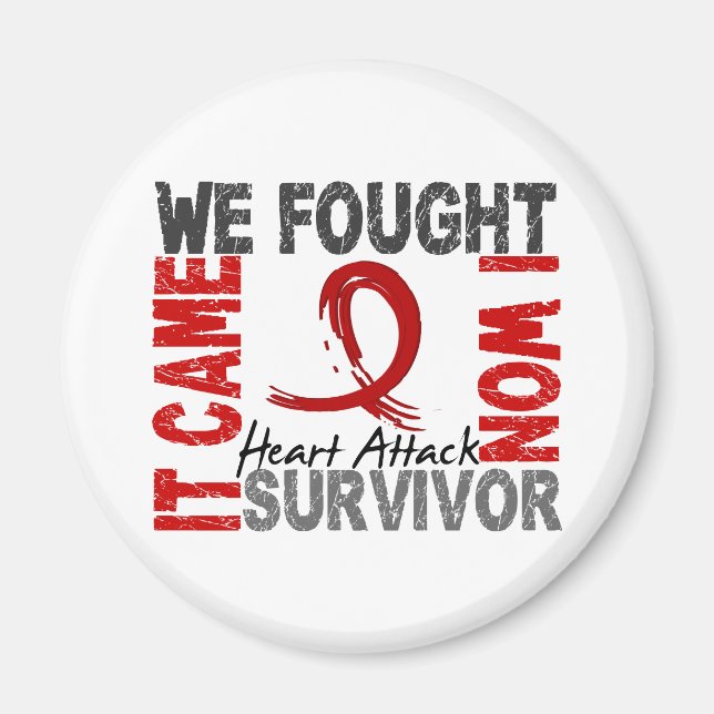 Survivor 5 Heart Attack Magnet (Framsidan)