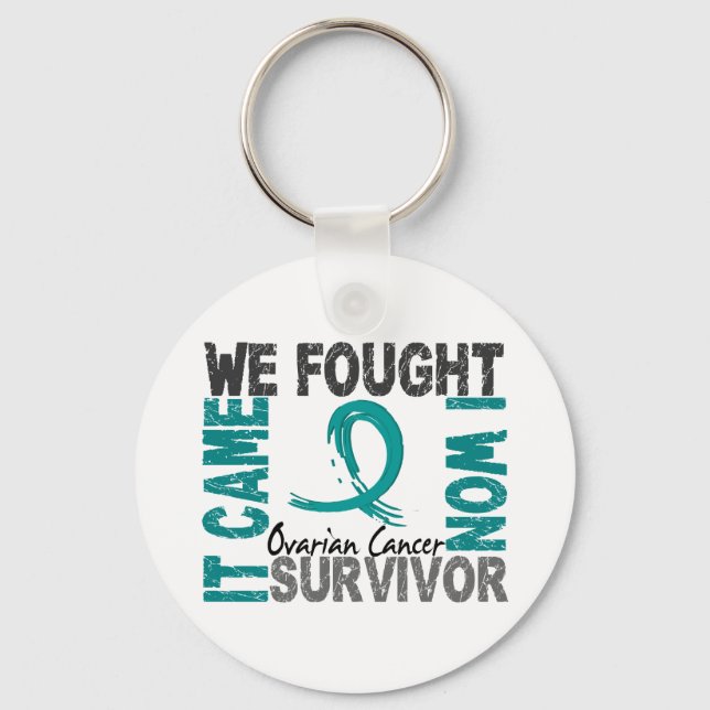 Survivor 5 Ovariancancer Nyckelring (Framsida)