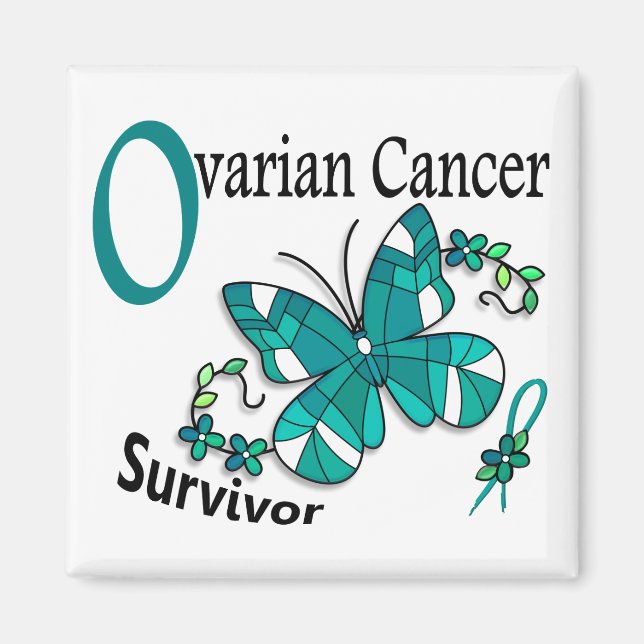 Survivor 6 Ovariancancer Magnet (Framsidan)