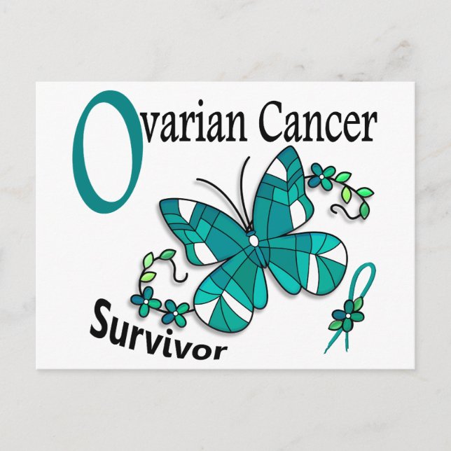 Survivor 6 Ovariancancer Vykort (Framsida)