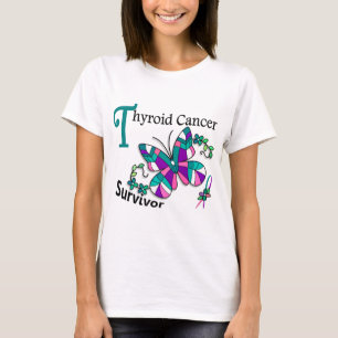 Survivor 6 Thyroid Cancer T-shirt