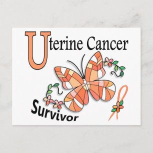 Survivor 6 Uterine Cancer Vykort
