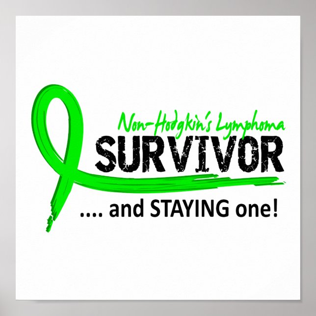 Survivor 8 Non-Hodgkins lymphoma Poster (Framsidan)