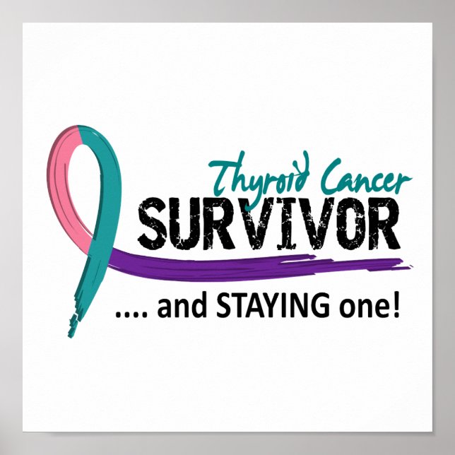 Survivor 8 Thyroid Cancer Poster (Framsidan)