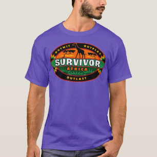 Survivor Afrika Fläkt Outwplay Outwplay Outlast Me T Shirt