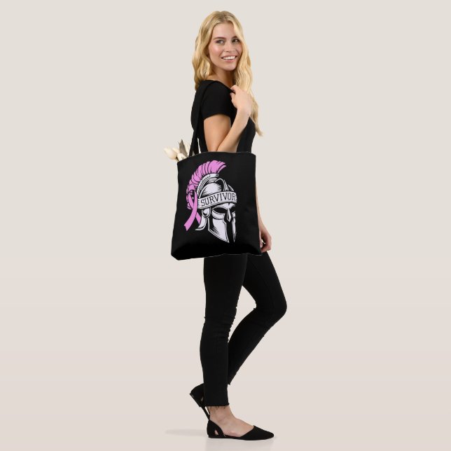 Survivor Breast Cancer Tygkasse (På modell)