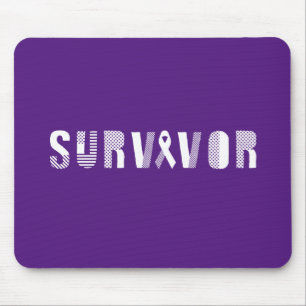Survivor Cancer Ribbon Inspirational Motivational Musmatta