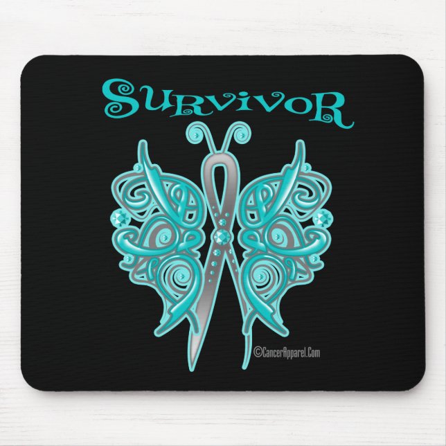 Survivor Celtic Butterfly - Ovariancancer Musmatta (Framsidan)