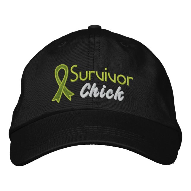 Survivor Chick - Lymphoma Broderad Keps (Framsida)