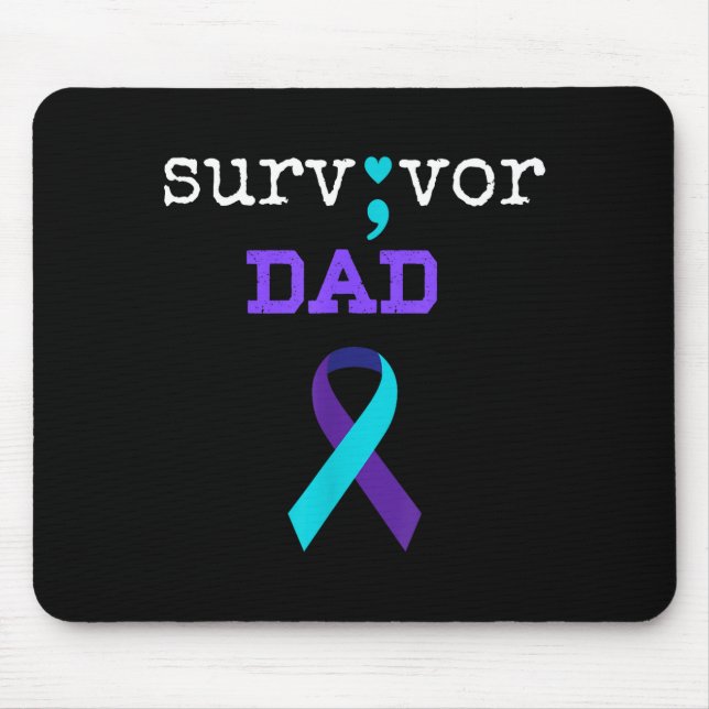 Survivor Dad - Semicolon Gift Suicide Prevention A Musmatta (Framsidan)