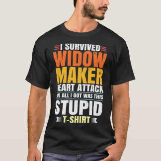 Survivor för hjärtattack från Widow Maker - få god T Shirt