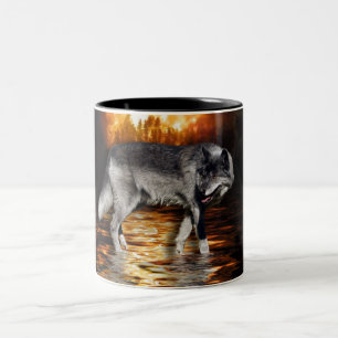 Survivor Grått Varg Mugg