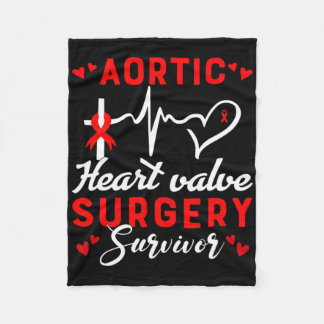 Survivor Hjärtsjukdom Aorta Hjärtkramp Kirurgiska  Fleecefilt
